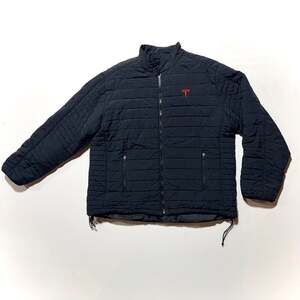 Official Tesla Employee Issued Quilted Puffer Jacket - Black